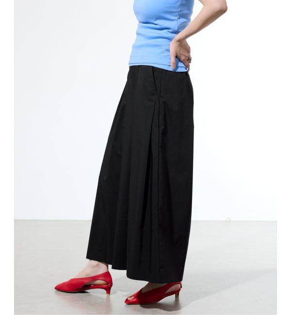 IENA「《一部店舗限定》ウォッシャブルタックキュロットパンツ」|その他|