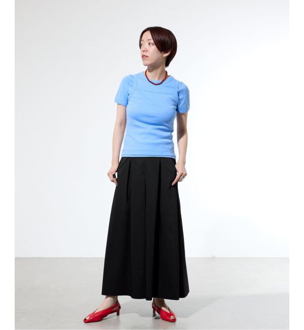 IENA「《一部店舗限定》ウォッシャブルタックキュロットパンツ」|その他|