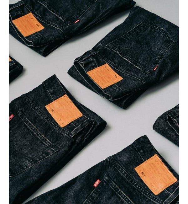 EDIFICE「《再予約》LEVI&rsquo;S(R)/リーバイス(R) 別注 BIG E 501(R) BLACK L30」|デニム|
