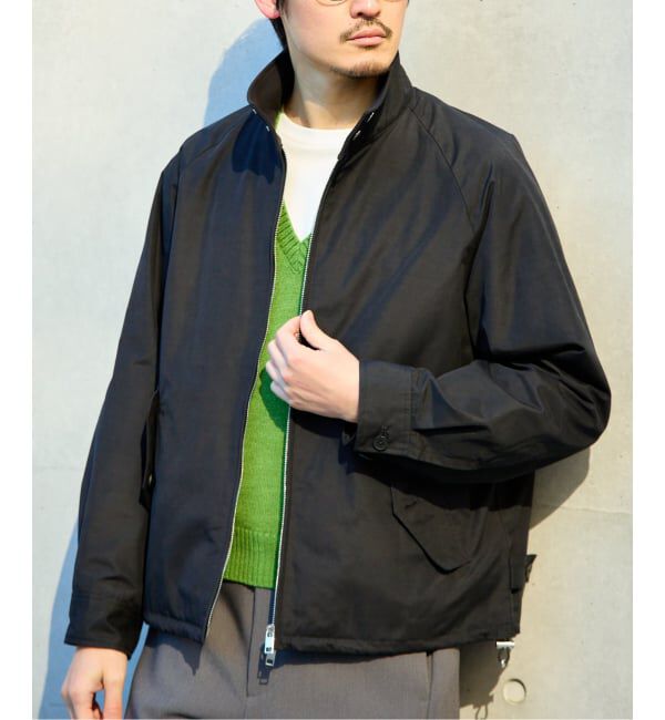 EDIFICE「ピーチ ウェザー ハリントン ジャケット」|その他|ブラック