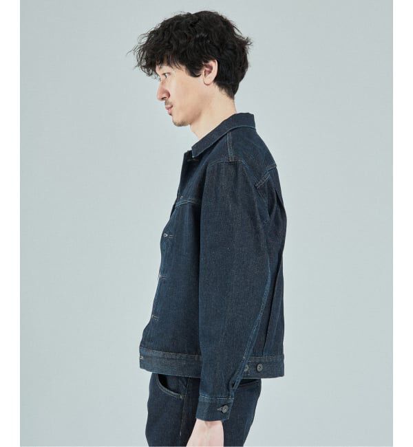 EDIFICE「COLOR DENIM トラッカージャケット」|デニムジャケット|