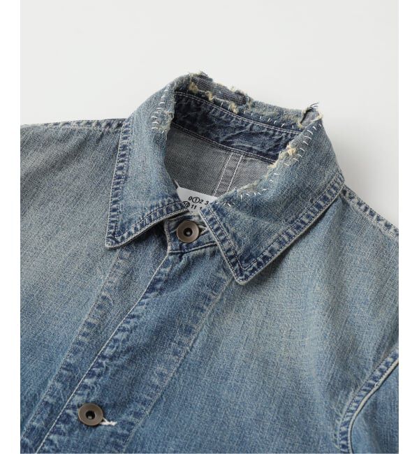 EDIFICE「MAISON MARGIELA(メゾン マルジェラ) Washed Denim Coverall JK」|デニムジャケット|