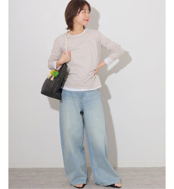 JOURNAL STANDARD relume「シアークルーネックロングTシャツ」|Tシャツ・カットソー|