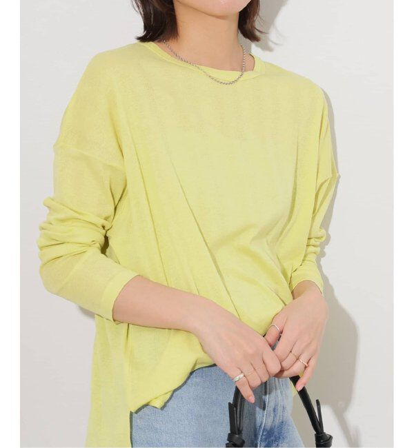 JOURNAL STANDARD relume「《追加2》別注【MILLER/ミラー】Light Prib L/S：カットソー」|Tシャツ・カットソー|イエロー