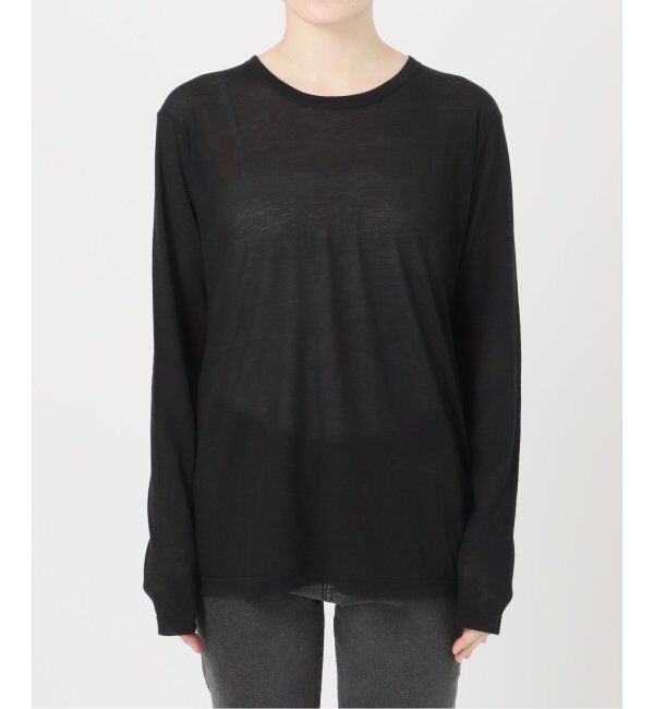 JOURNAL STANDARD relume「《追加3 / 新色》シアークルーネックロングTシャツ」|Tシャツ・カットソー|