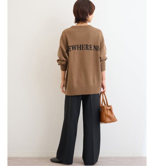 JOURNAL STANDARD relume「バックロゴニットプルオーバー」|ニット・セーター|