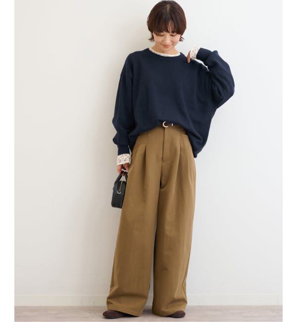 JOURNAL STANDARD relume「バックロゴニットプルオーバー」|ニット・セーター|