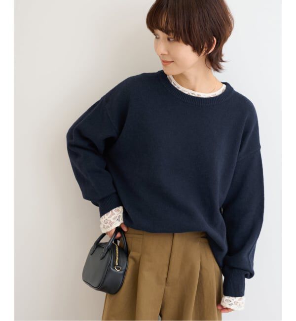 JOURNAL STANDARD relume「バックロゴニットプルオーバー」|ニット・セーター|