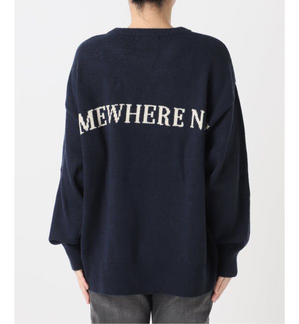 JOURNAL STANDARD relume「バックロゴニットプルオーバー」|ニット・セーター|