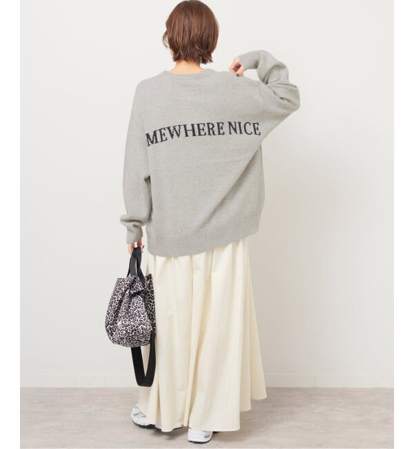 JOURNAL STANDARD relume「バックロゴニットプルオーバー」|ニット・セーター|