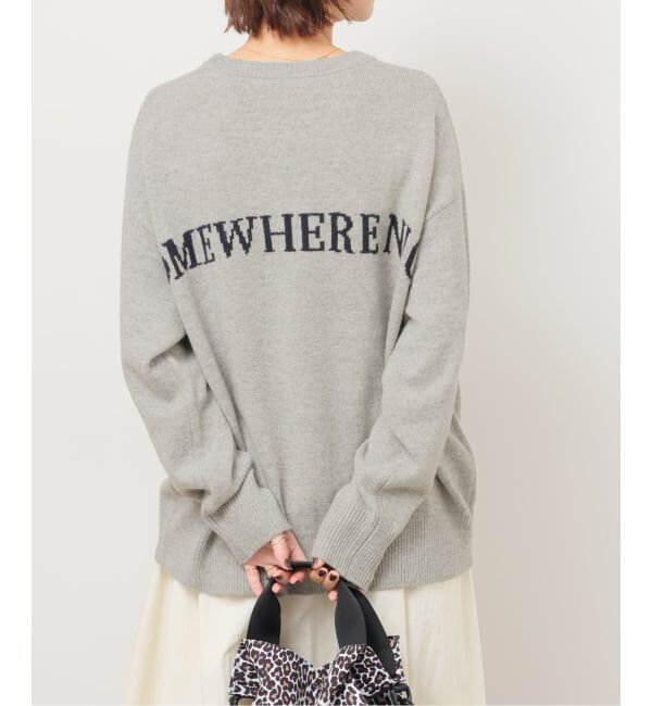 JOURNAL STANDARD relume「バックロゴニットプルオーバー」|ニット・セーター|