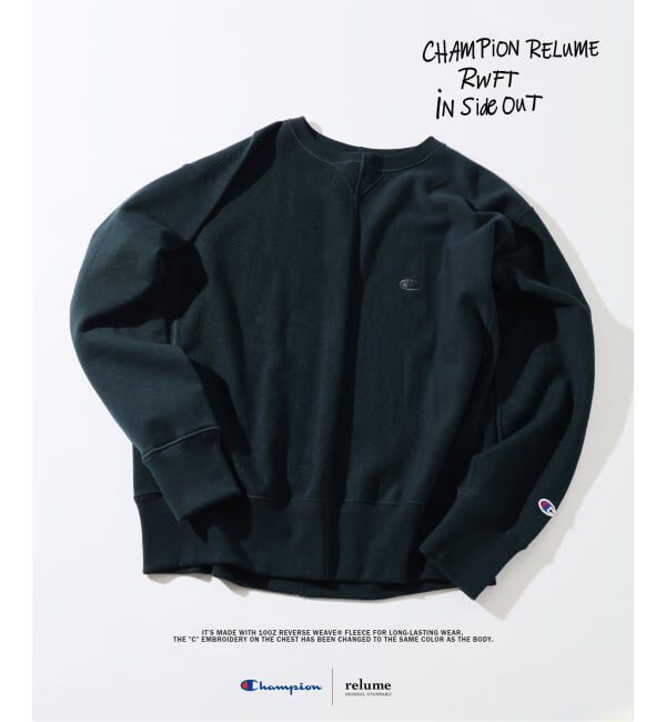 JOURNAL STANDARD relume「CHAMPION / チャンピオン 別注 &rdquo;インサイドアウト&rdquo;  スウェット」|スウェット・ジャージ|ネイビー
