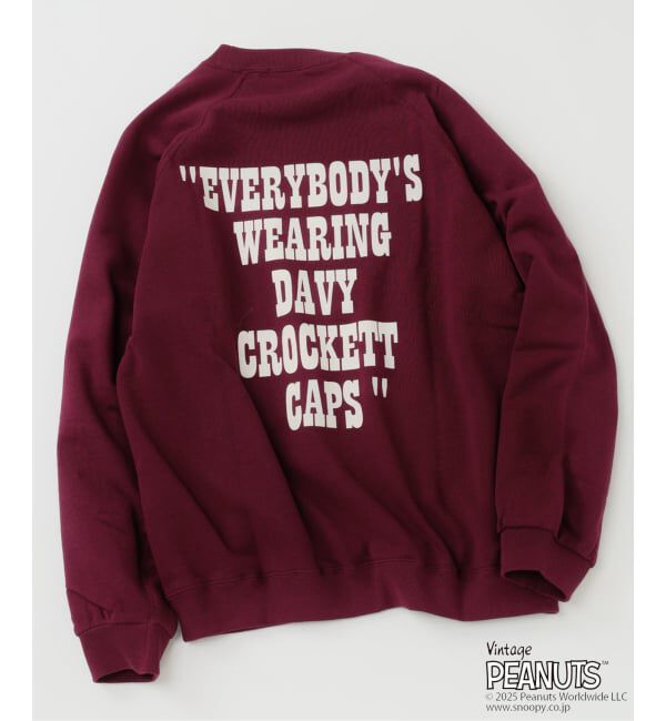 JOURNAL STANDARD relume「PEANUTS / ピーナッツ 別注 FANTASY A&G INC プリント スウェット HOLIDAY」|スウェット・ジャージ|