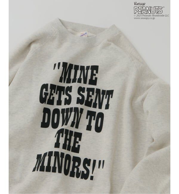 JOURNAL STANDARD relume「PEANUTS / ピーナッツ 別注 FANTASY A&G INC プリント スウェット HOLIDAY」|スウェット・ジャージ|