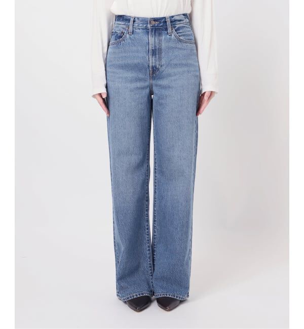 JOURNAL STANDARD relume「別注【LEVI&rsquo;S】RIBCAGE WIDE LEG：デニム」|デニム|