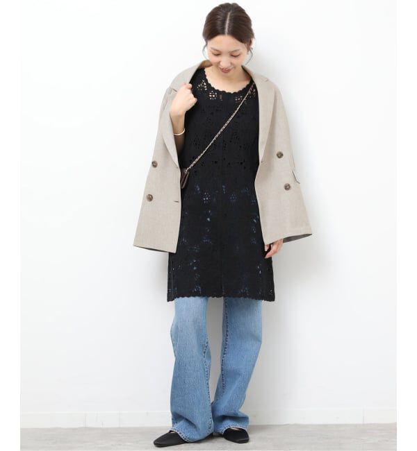 JOURNAL STANDARD relume「エンブロイダリークロシェレースチュニック」|チュニック|