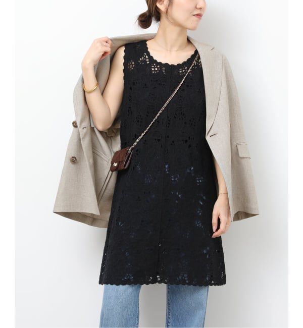 JOURNAL STANDARD relume「エンブロイダリークロシェレースチュニック」|チュニック|