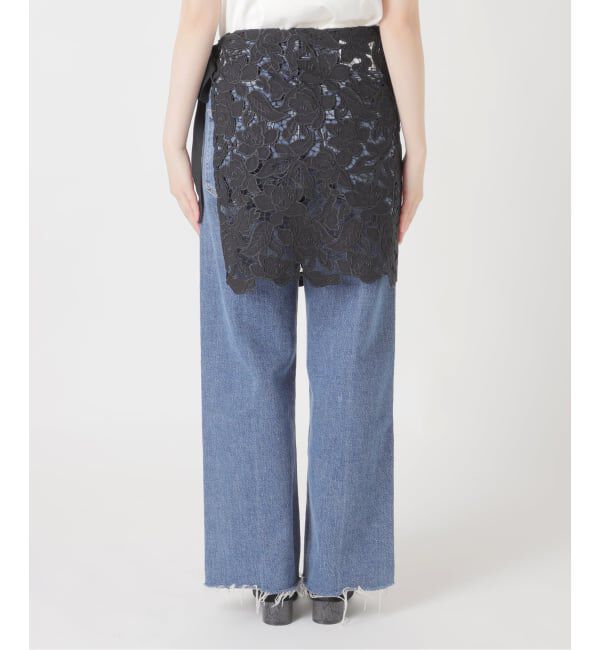 journal standard L'essage「ケミカルコードレース ラップスカート」|スカート|