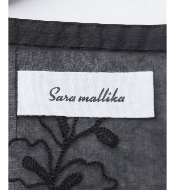 JOURNAL STANDARD relume「【SARA MALLIKA/サラマリカ】 Organza Aari Embroidery Cam：ブラウス」|シャツ・ブラウス|