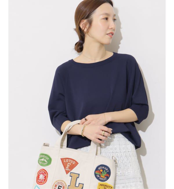 JOURNAL STANDARD relume「《WEB限定追加予約》接触冷感 / ウォッシャブルクールドルマンプルオーバー」|ニット・セーター|