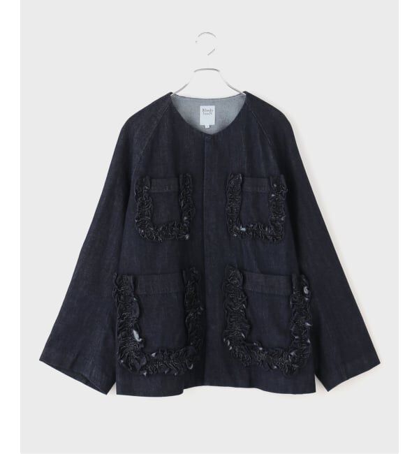 JOURNAL STANDARD「【RHODOLIRION /ロドリリオン】 Frill Pockets Coveralls」|その他|ネイビー