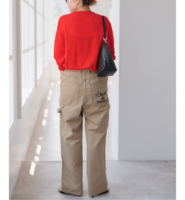 Spick and Span「《手洗い可 / 追加》18G クルーネックプルオーバー」|ニット・セーター|