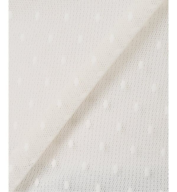 Spick and Span「《追加》ドットチュールハイネックプルオーバー」|Tシャツ・カットソー|