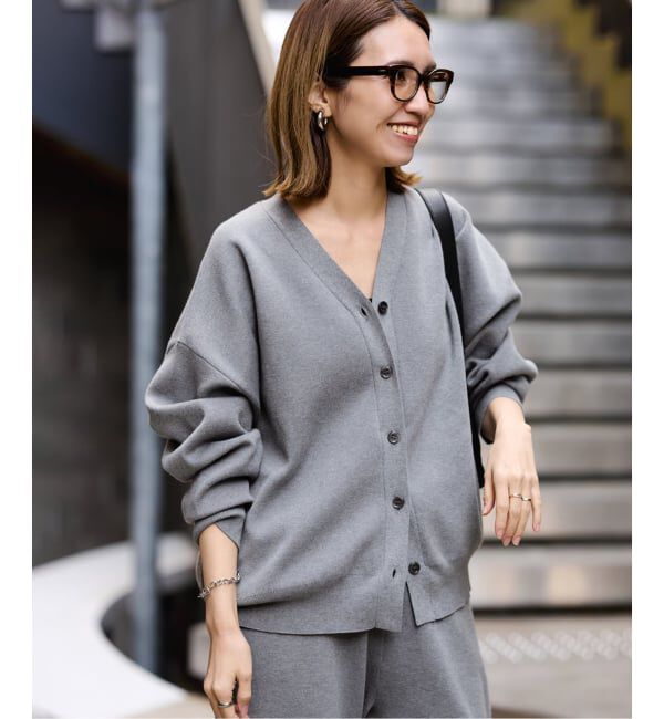 FRAMeWORK「スムースフォルムカーディガン」|カーディガン|