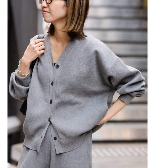 FRAMeWORK「スムースフォルムカーディガン」|カーディガン|