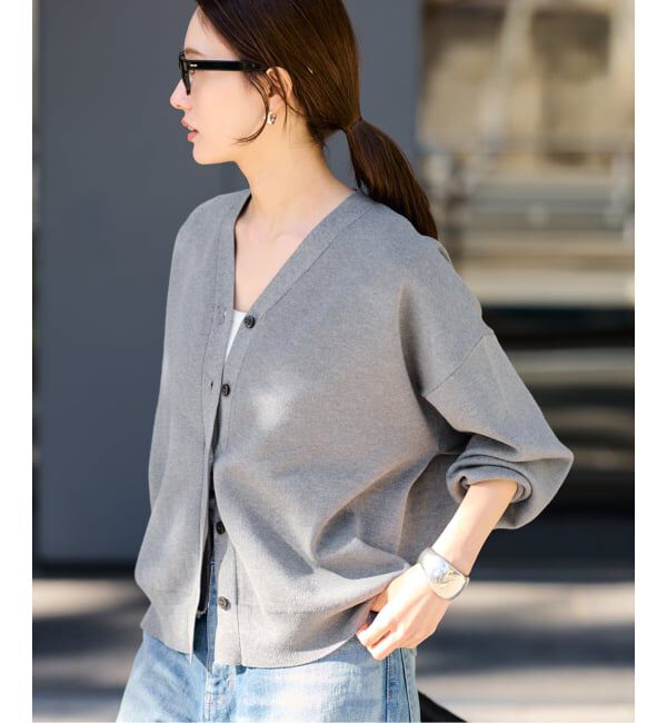 FRAMeWORK「スムースフォルムカーディガン」|カーディガン|