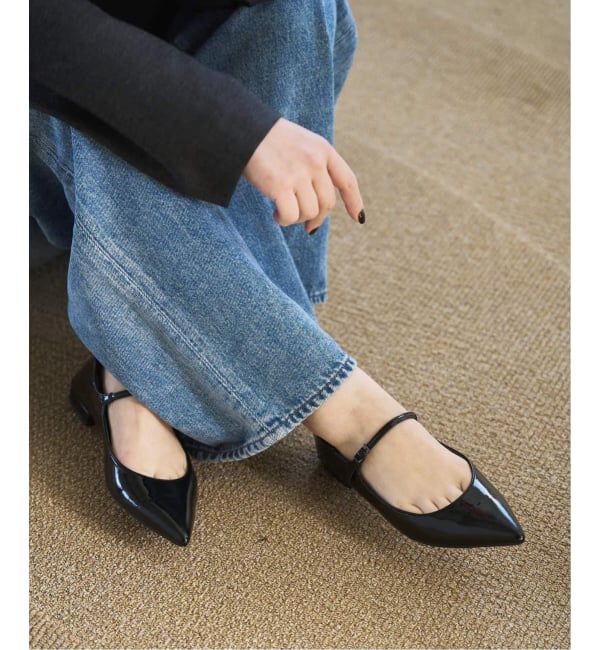  「《追加3》ポインテッドワンストラップフラット」|その他|
