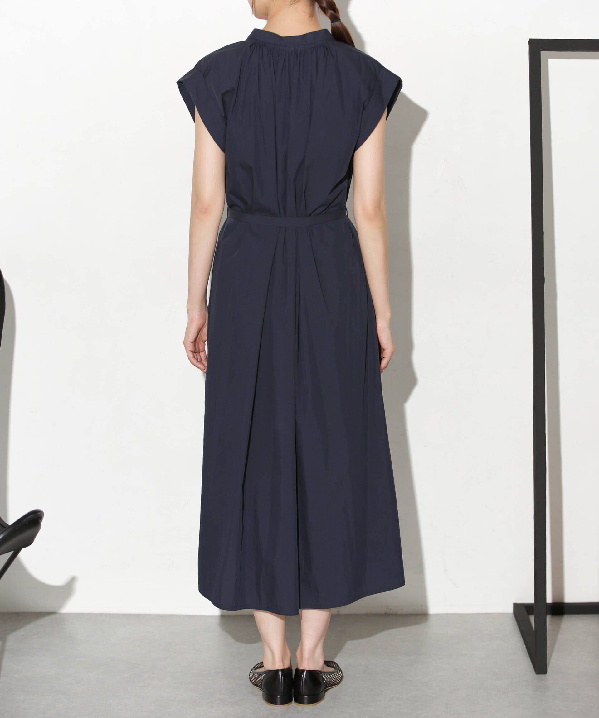 nano･universe「タイプライターベルト付きサックワンピース」|ワンピース|