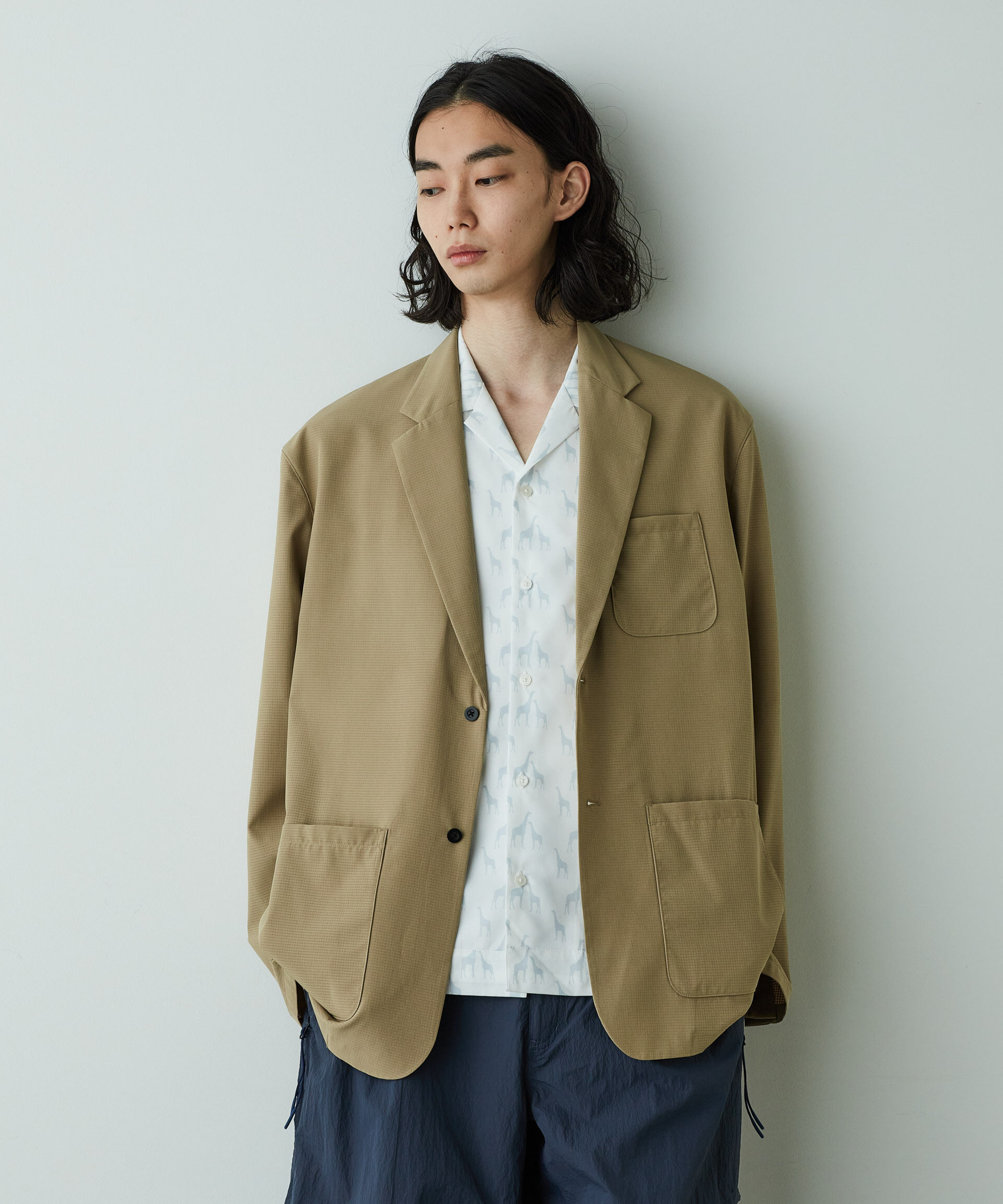 nano･universe「「HOTEL PALACE」オテルパラス アニマルグラフィックプリントシャツ」|シャツ・ブラウス|