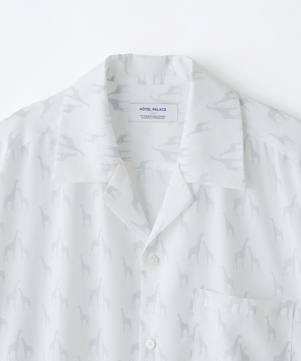 nano･universe「「HOTEL PALACE」オテルパラス アニマルグラフィックプリントシャツ」|シャツ・ブラウス|
