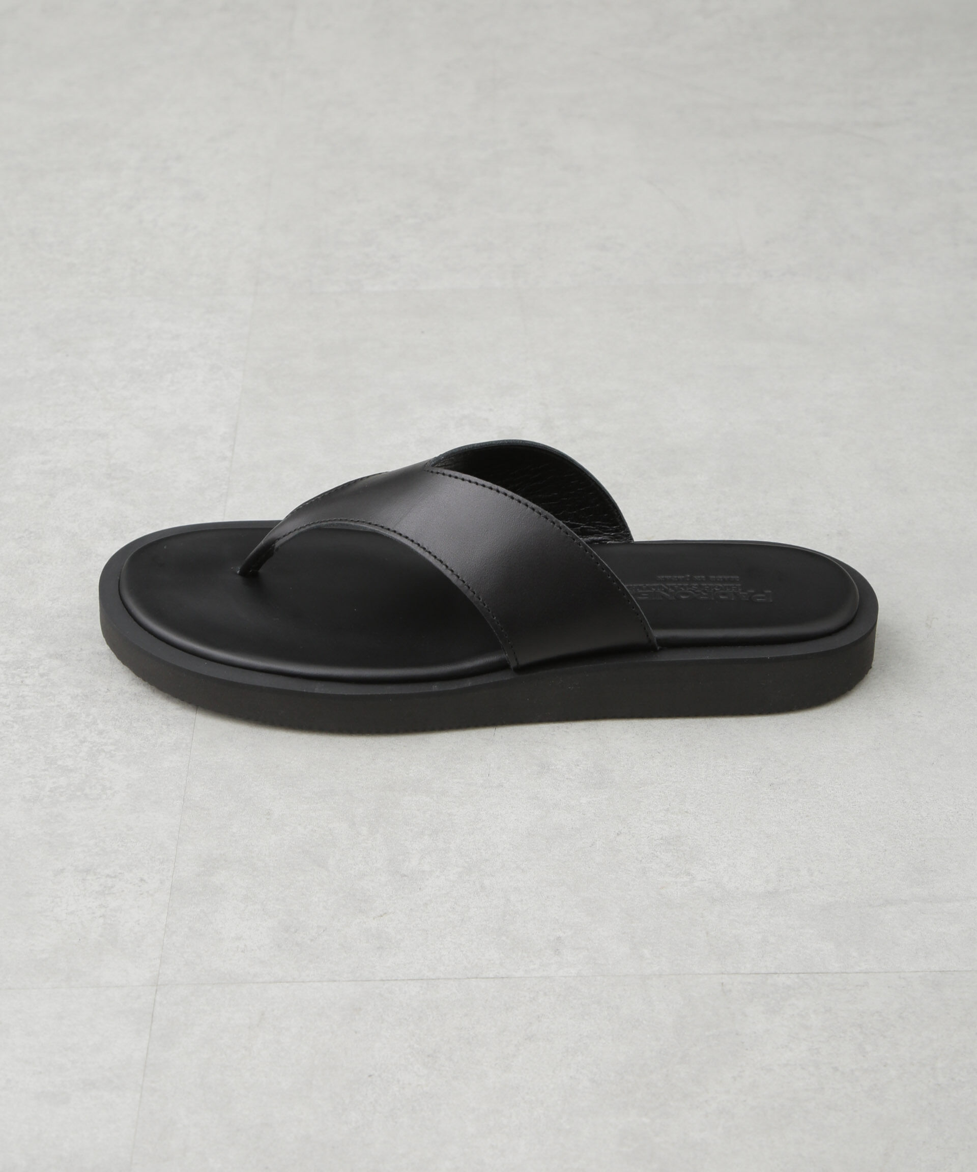 nano･universe「PADRONE THE STANDARD LINE/別注 THONG SANDAL / トングレザーサンダル」|サンダル|