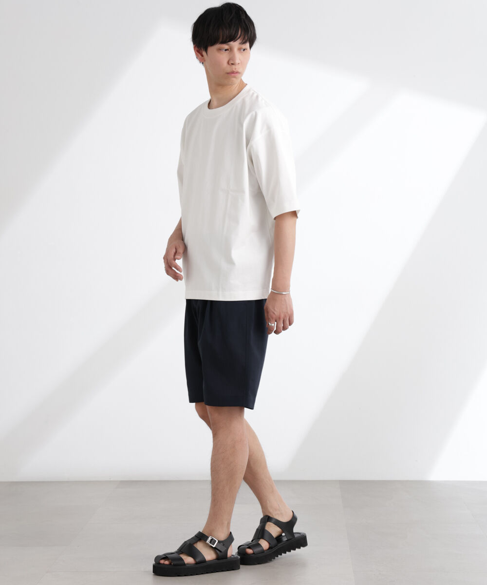 nano･universe「ヘビーウェイトワイドTシャツ 半袖」|Tシャツ・カットソー|