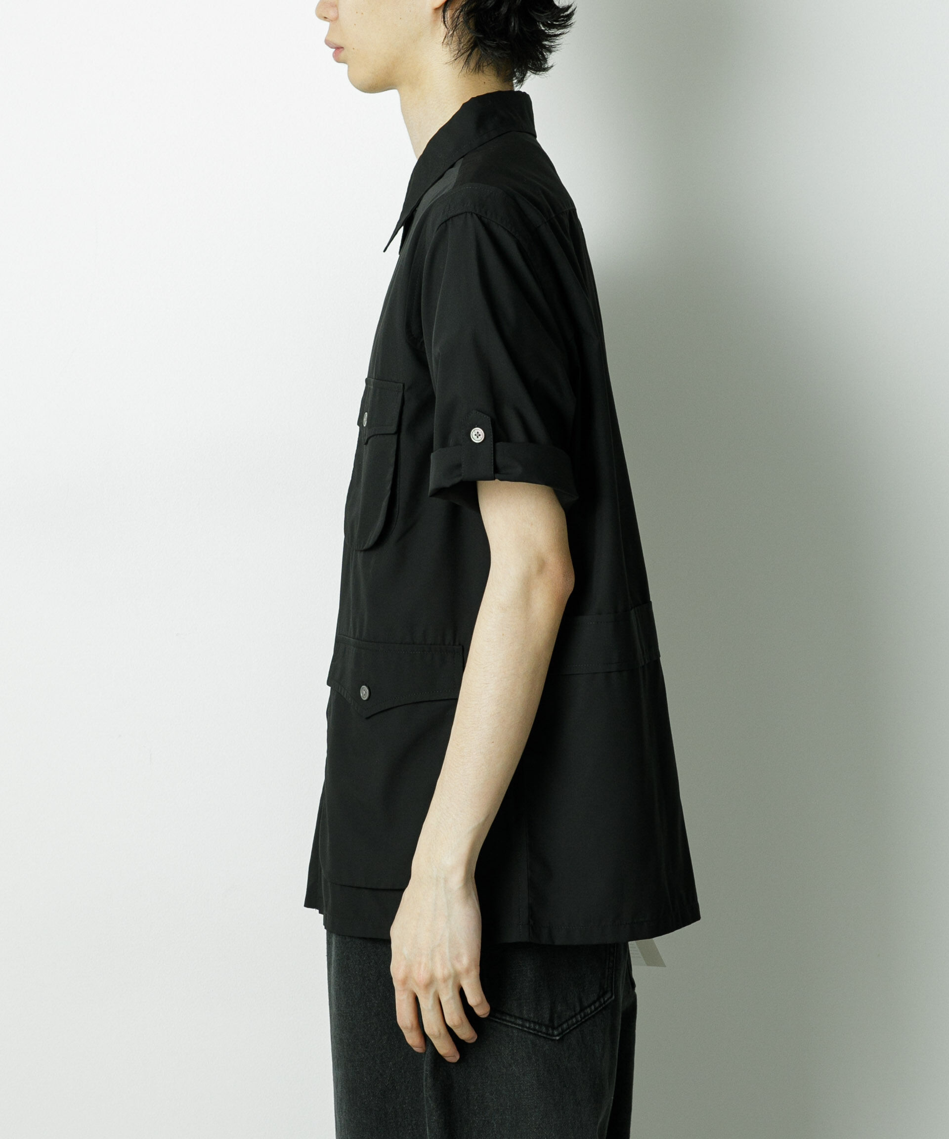 nano･universe「｢HOTEL PALACE｣TRポプリンサファリシャツ」|シャツ・ブラウス|