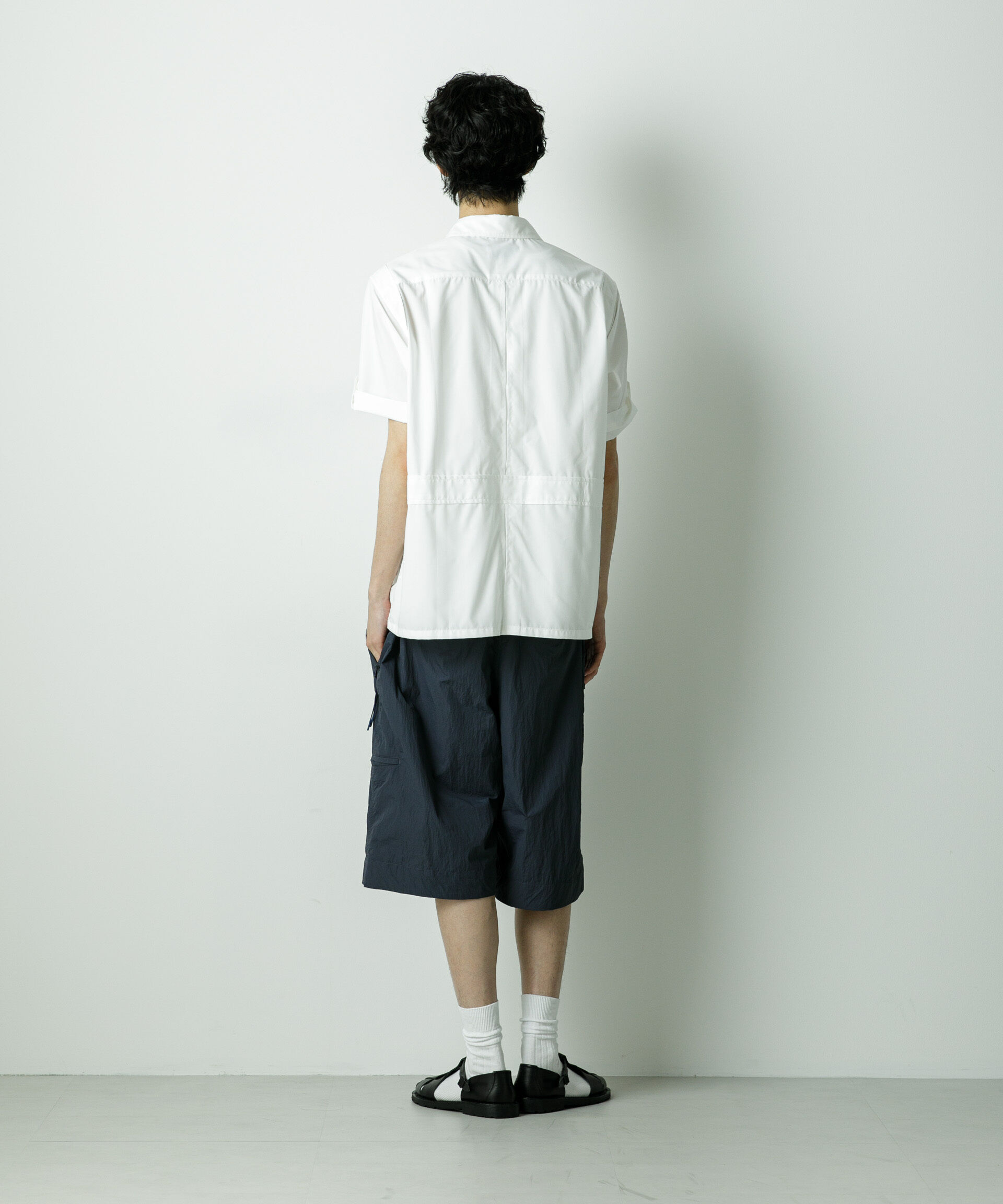 nano･universe「｢HOTEL PALACE｣TRポプリンサファリシャツ」|シャツ・ブラウス|