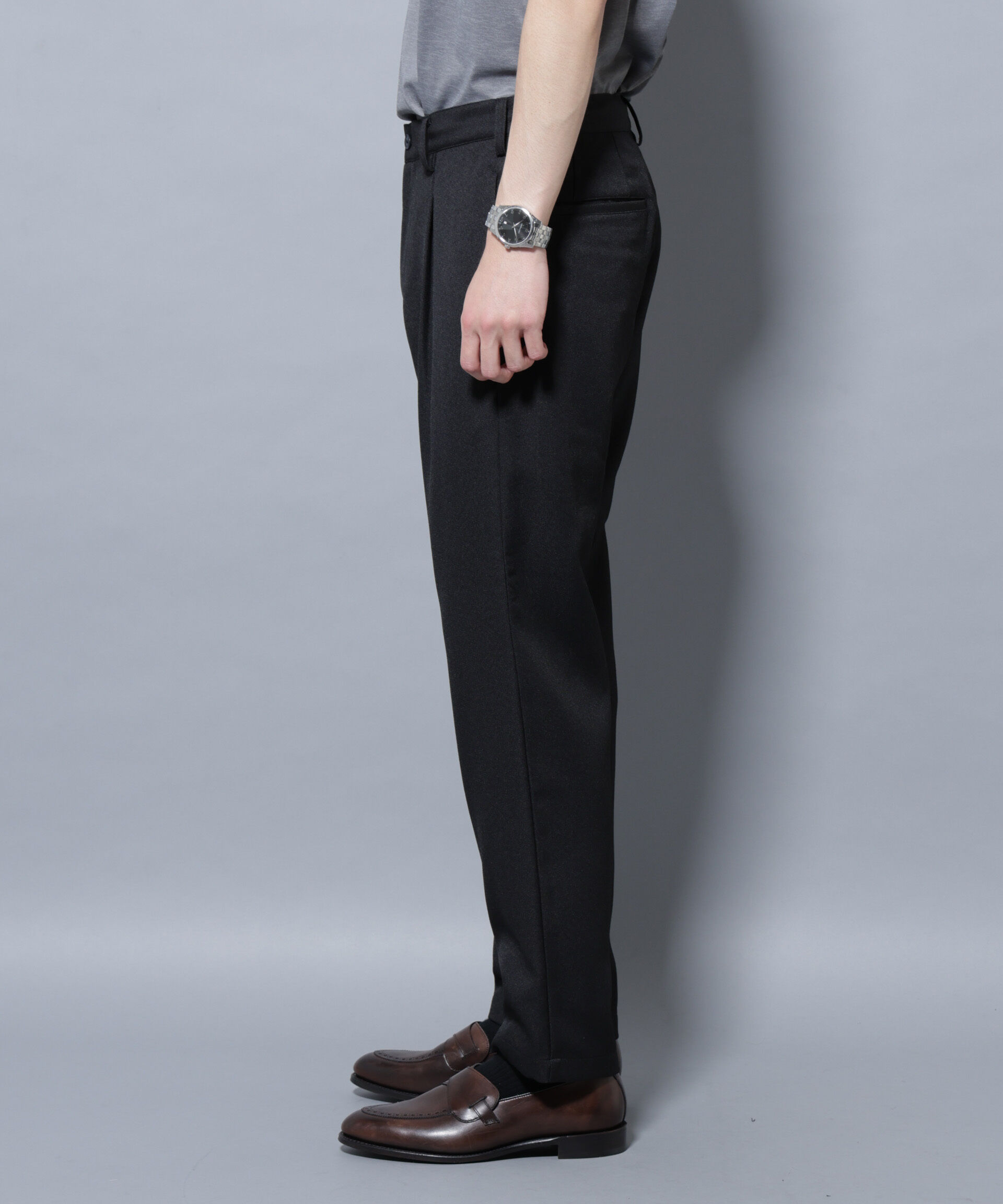 nano･universe「シャンブレーツイルセットアップ」|スーツ|