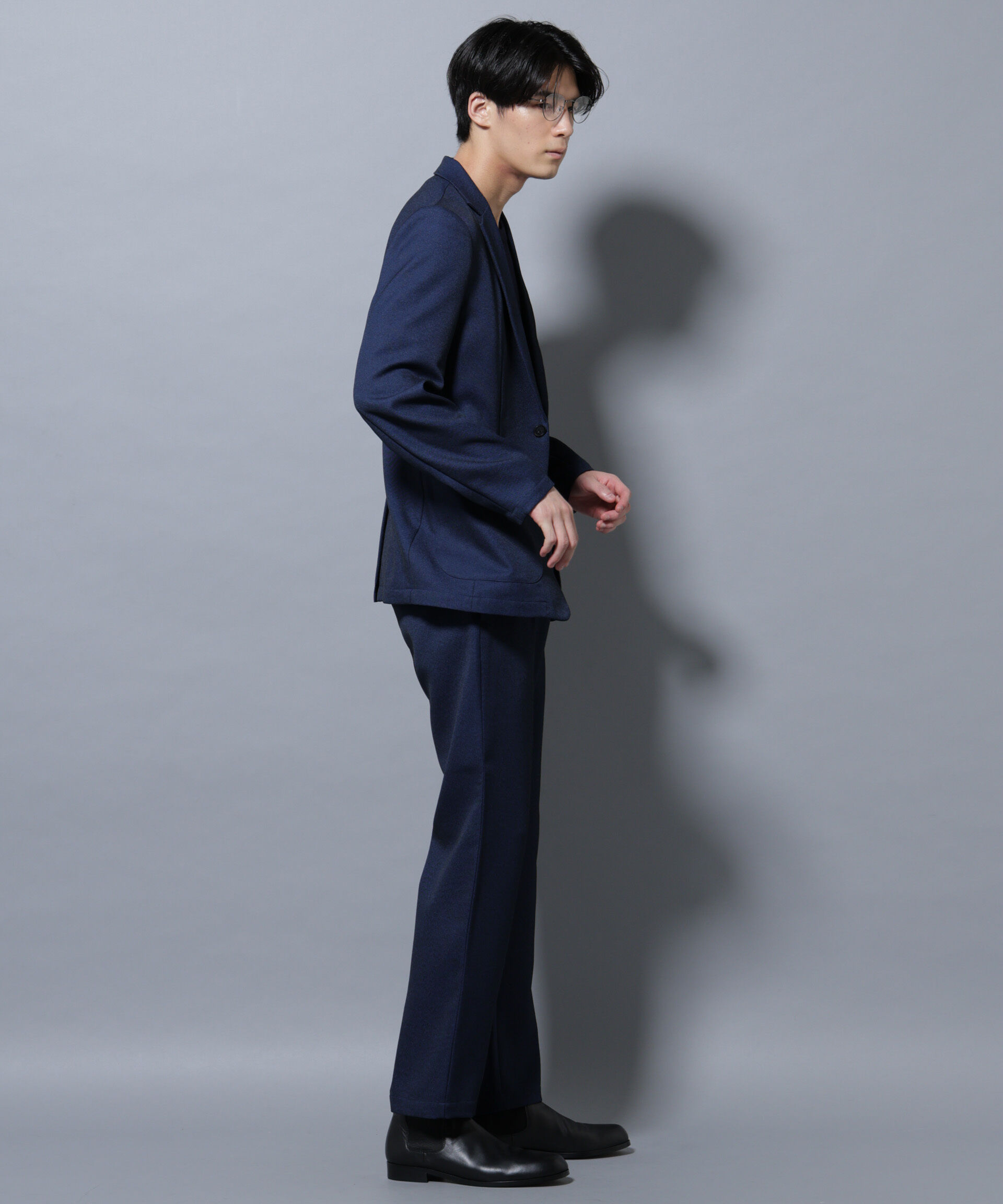 nano･universe「シャンブレーツイルセットアップ」|スーツ|