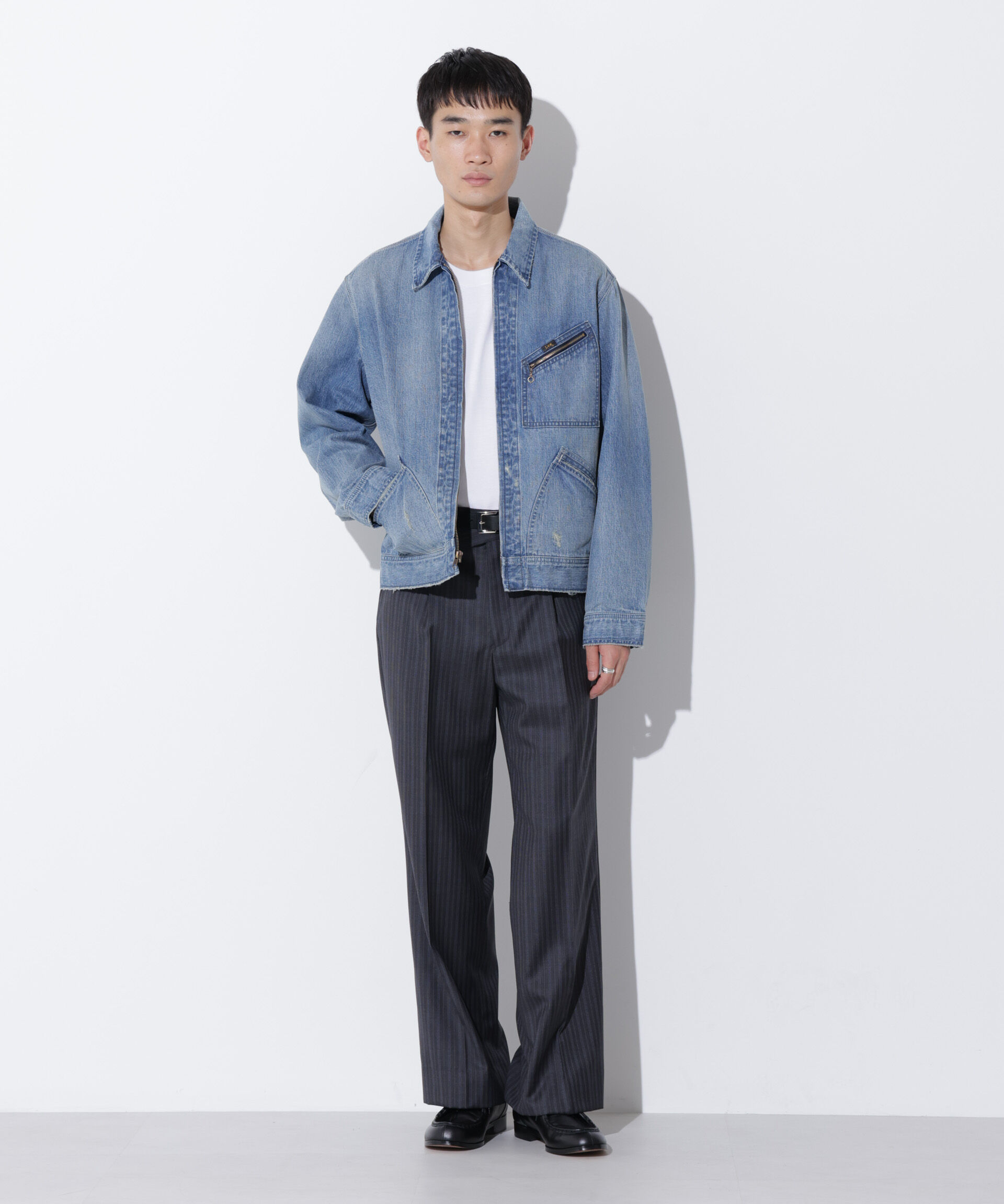 nano･universe「LEE/別注 91B ZIP-UPブルゾン」|ブルゾン・スタジャン|