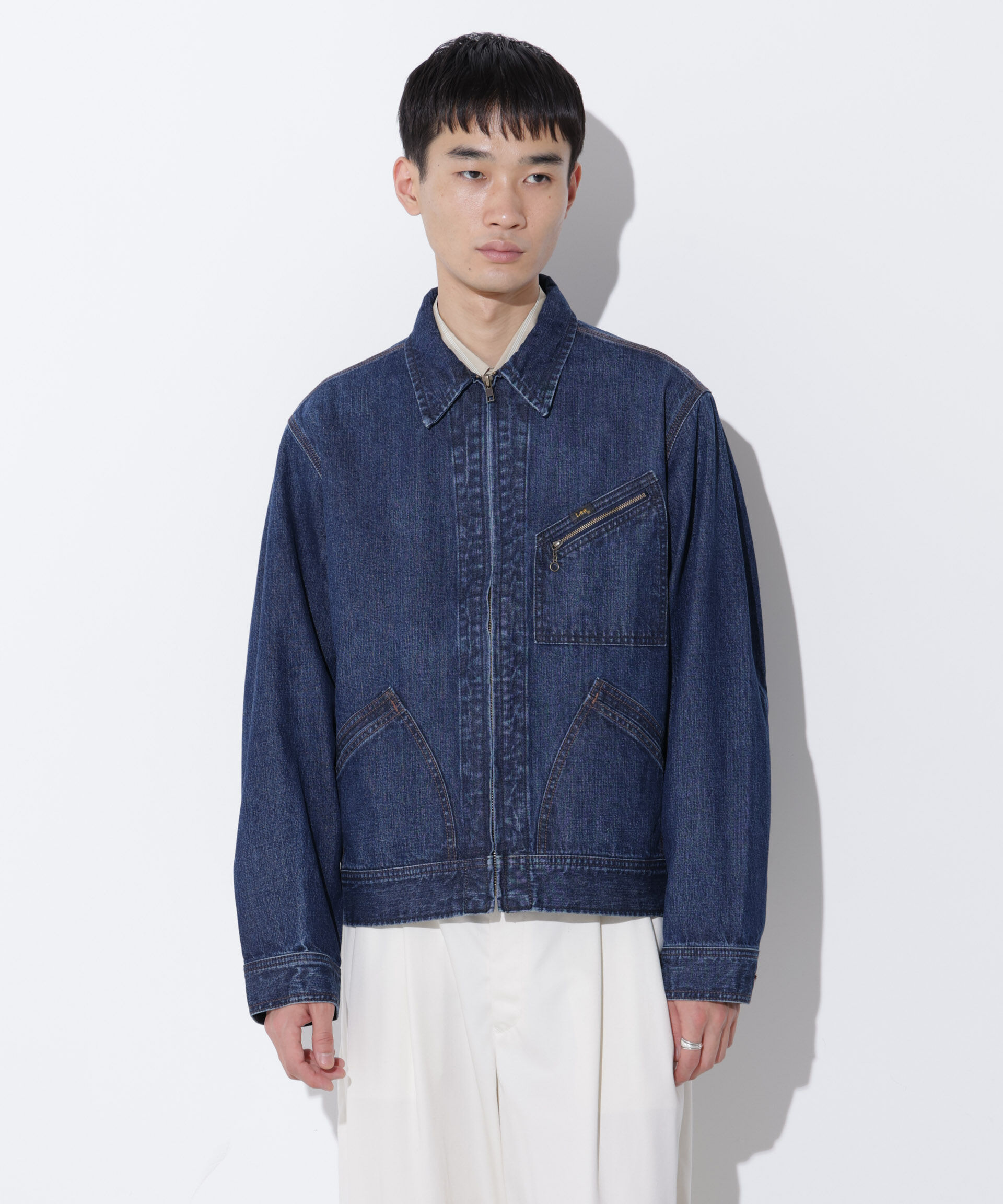 nano･universe「LEE/別注 91B ZIP-UPブルゾン」|ブルゾン・スタジャン|