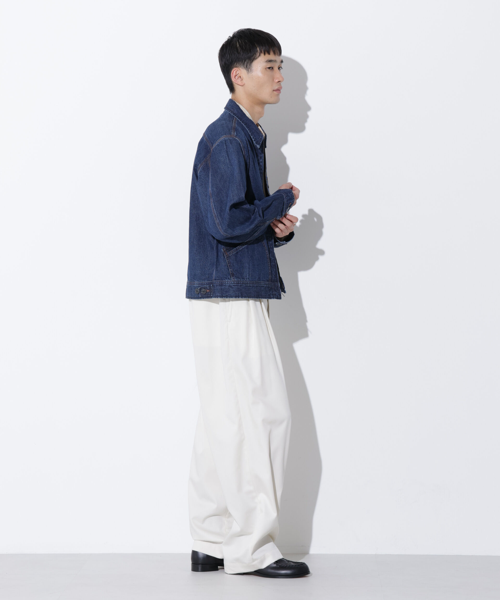 nano･universe「LEE/別注 91B ZIP-UPブルゾン」|ブルゾン・スタジャン|