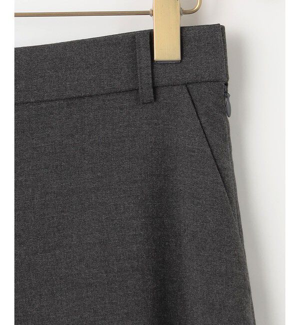 組曲「【WEB限定】ウールライクストレッチ フレアパンツ」|その他|