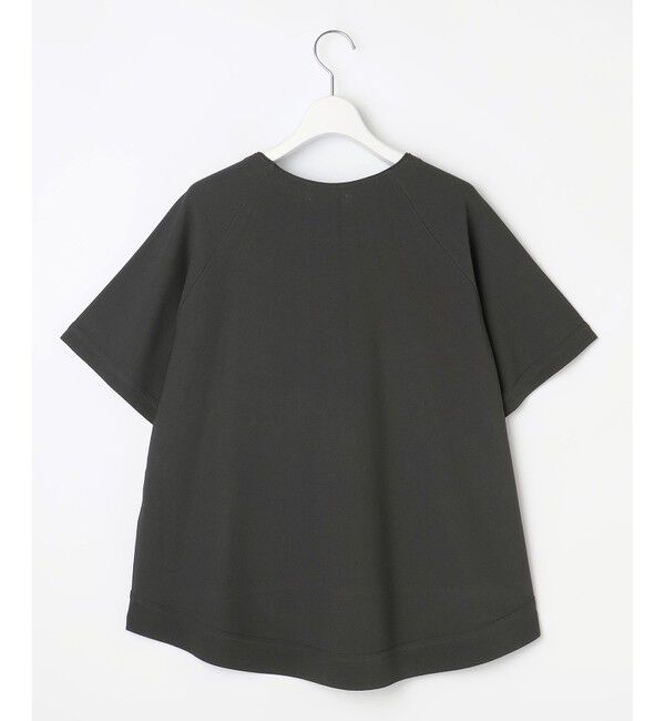 自由区「【接触冷感・UVカット・洗える】クレープストレッチAライン ニット」|ニット・セーター|