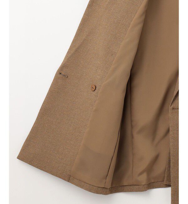 自由区「【SHIHOさん着用】シルクネップツイード ジャケット」|テーラードジャケット|