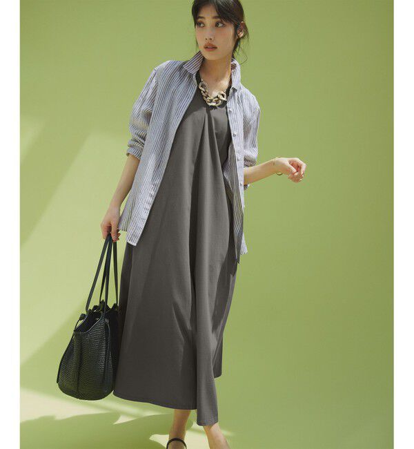 23区「【Oggi8月号掲載/洗える】LIBECO ベーシック シャツ」|シャツ・ブラウス|