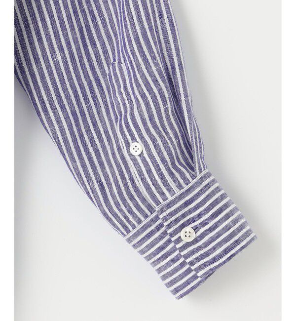 23区「【Oggi8月号掲載/洗える】LIBECO ベーシック シャツ」|シャツ・ブラウス|