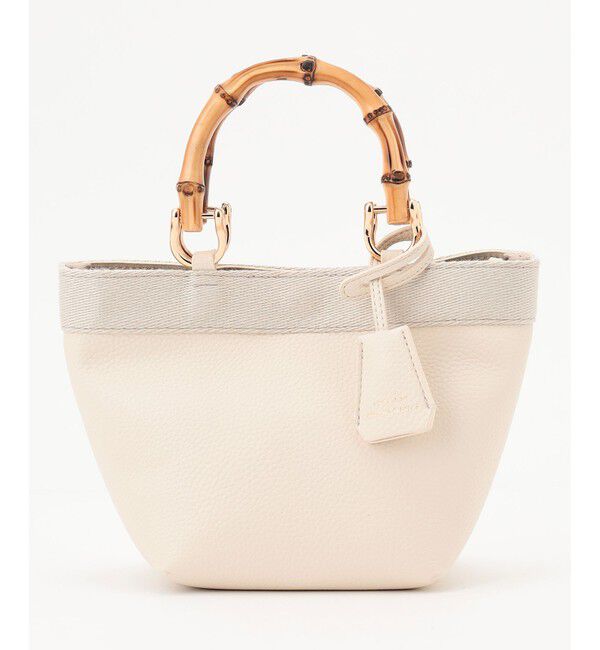 23区「バンブーハンドル ミニ ショルダーバッグ」|ショルダー・メッセンジャー|