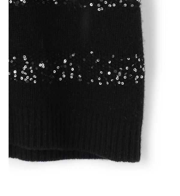 23区「【滝沢眞規子さん着用/一部店舗限定】スパングルボーダー ニット」|ニット・セーター|